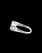 Mini Jesus Cross 925 Silver Ring