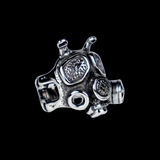 Biohazard Respirator Gas Mask Ring