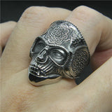 De Los Muertos Skull Ring