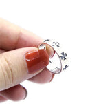 Jesus Cross 925 Silver Ring