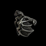 Dragon Wrapped Wings Ring