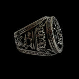 Medusa Gemstone Signet Ring