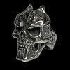 Demon Fangs Skull Ring
