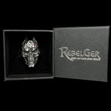 Demon Fangs Skull Ring