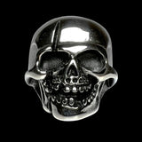 Battered Skull Ring