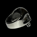 Battered Skull Ring