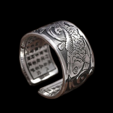 Koi Fish 925 Silver Ring