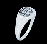 Mini Tree of Life 925 Silver Ring