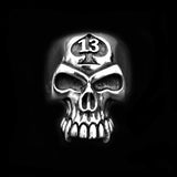 13 OF SPADES SKULL RING - Rebelger.com