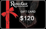 Electronic Gift Card - Rebelger.com