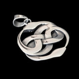 Crossed Snake Necklace