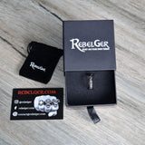 STACKED SKULL HEAD RING - Rebelger.com