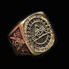 BIG GOLDEN MASONIC RING - Rebelger.com