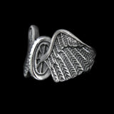 BIKER WING RING - Rebelger.com