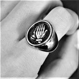 BLESSED PRAYER HANDS RING - Rebelger.com