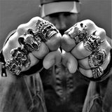 CHIEF NATIVE SKULL RING - Rebelger.com