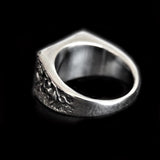 CROSSED GUN RING - Rebelger.com