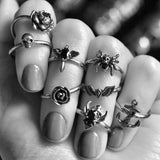 CROWN KNUCKLE RING - Rebelger.com