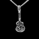 DEATH GUITAR  NECKLACE - Rebelger.com