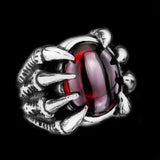 DRAGON EYE CLAW GEM RING - Rebelger.com