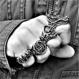 DRAGON HEAD RING - Rebelger.com