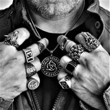 FALLEN SKULLS RING - Rebelger.com