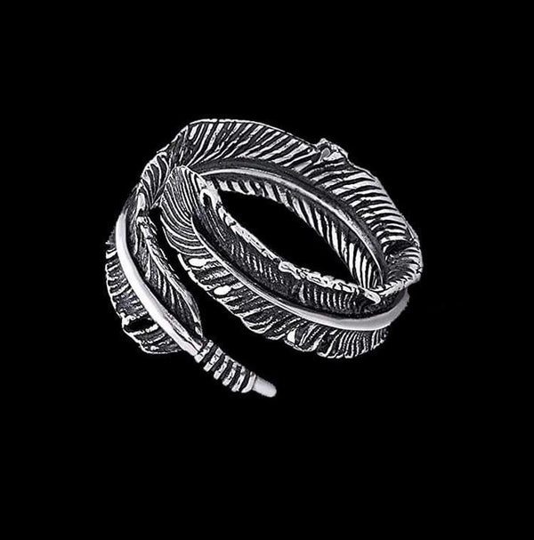 FEATHER WRAP RING - Rebelger.com
