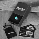 GREEN STONE RING - Rebelger.com