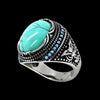 GREEN STONE RING - Rebelger.com
