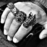 GUARDIAN LION DOG RING - Rebelger.com