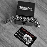 HEAVY SKULL BRACELET - Rebelger.com