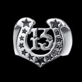 HORSESHOE STARS RING - Rebelger.com