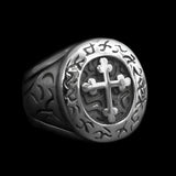 JESUS CROSS RING - Rebelger.com