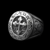 JESUS CROSS RING - Rebelger.com