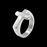 JESUS CROSS RING - Rebelger.com