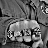 LUCKY 13 STAR RING - Rebelger.com