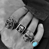 NATIVE NAVAJO STONE RING - Rebelger.com