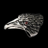 RAVEN HEAD RING - Rebelger.com