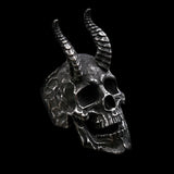 HORNED SKULL RING
