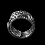 Kuan Kung God of War 925 Silver Ring