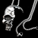 Half Skull Necklace