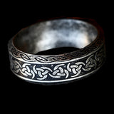 TRIPLE HORN BAND RING