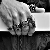 ROCK STAR SKULL RING - Rebelger.com