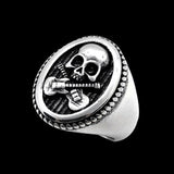 ROCK STAR SKULL RING - Rebelger.com
