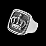 ROYAL SIGNET CROWN RING - Rebelger.com
