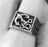 RUSTIC ANCHOR RING - Rebelger.com