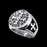 SAINT BENEDICT RING - Rebelger.com