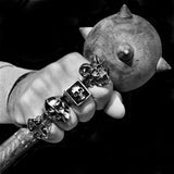 SILVER MASK HELMET RING - Rebelger.com