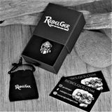 SILVER MASK HELMET RING - Rebelger.com