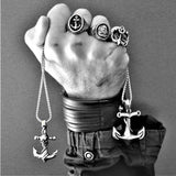 SKULL ANCHOR PENDANT - Rebelger.com